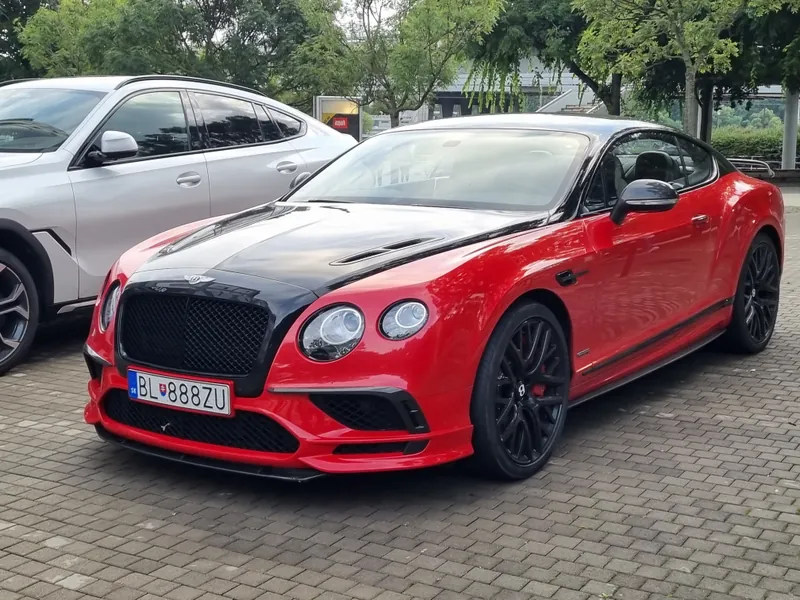 Bentley Continental GT Supersports, pohled zepředu