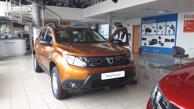 Dacia Duster II, pohled zepředu
