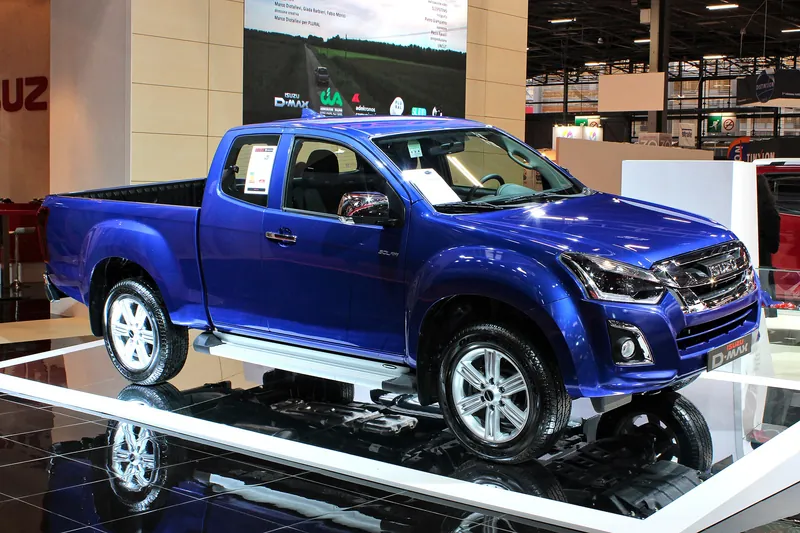 Isuzu D-Max, pohled zepředu