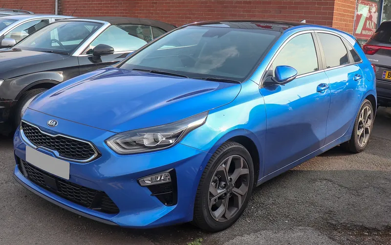 Kia Ceed III, pohled zepředu