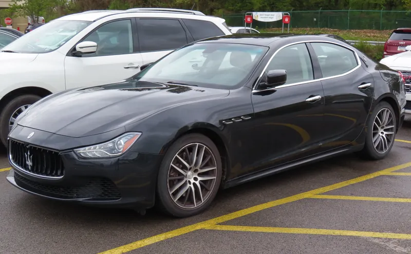 Maserati Ghibli, pohled zepředu
