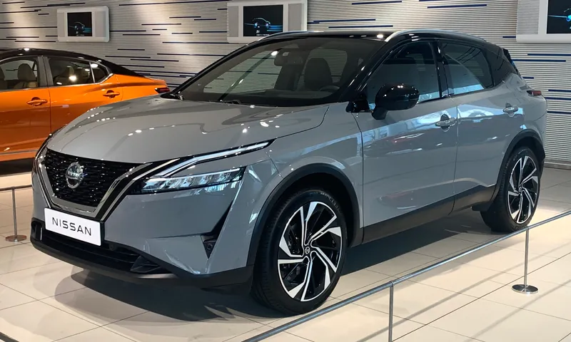 Nissan Qashqai (J12), pohled zepředu