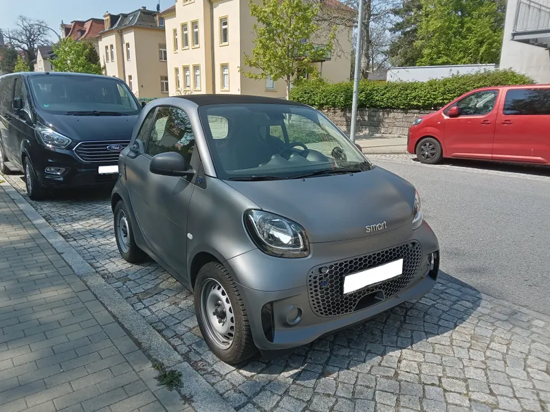 smart EQ fortwo, pohled zepředu